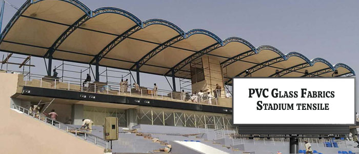 PVC Glass Fabrics stadium tensile